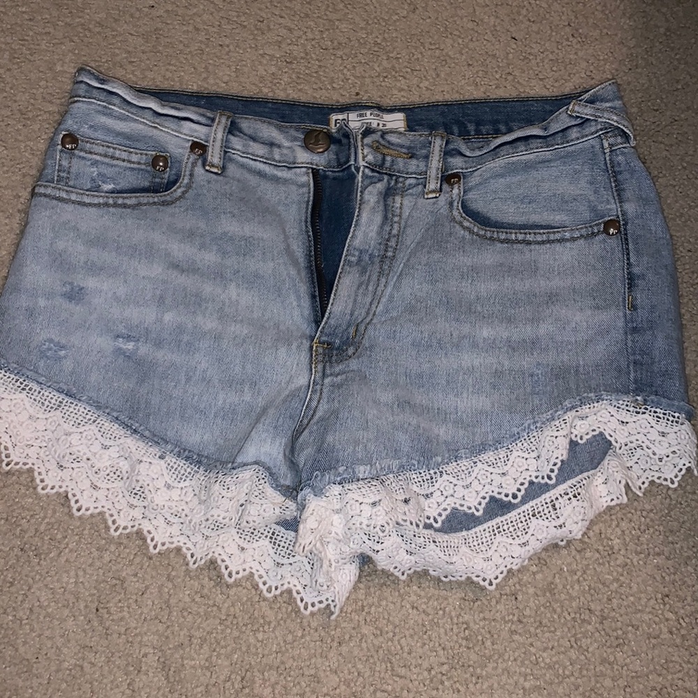 FP high waisted shorts